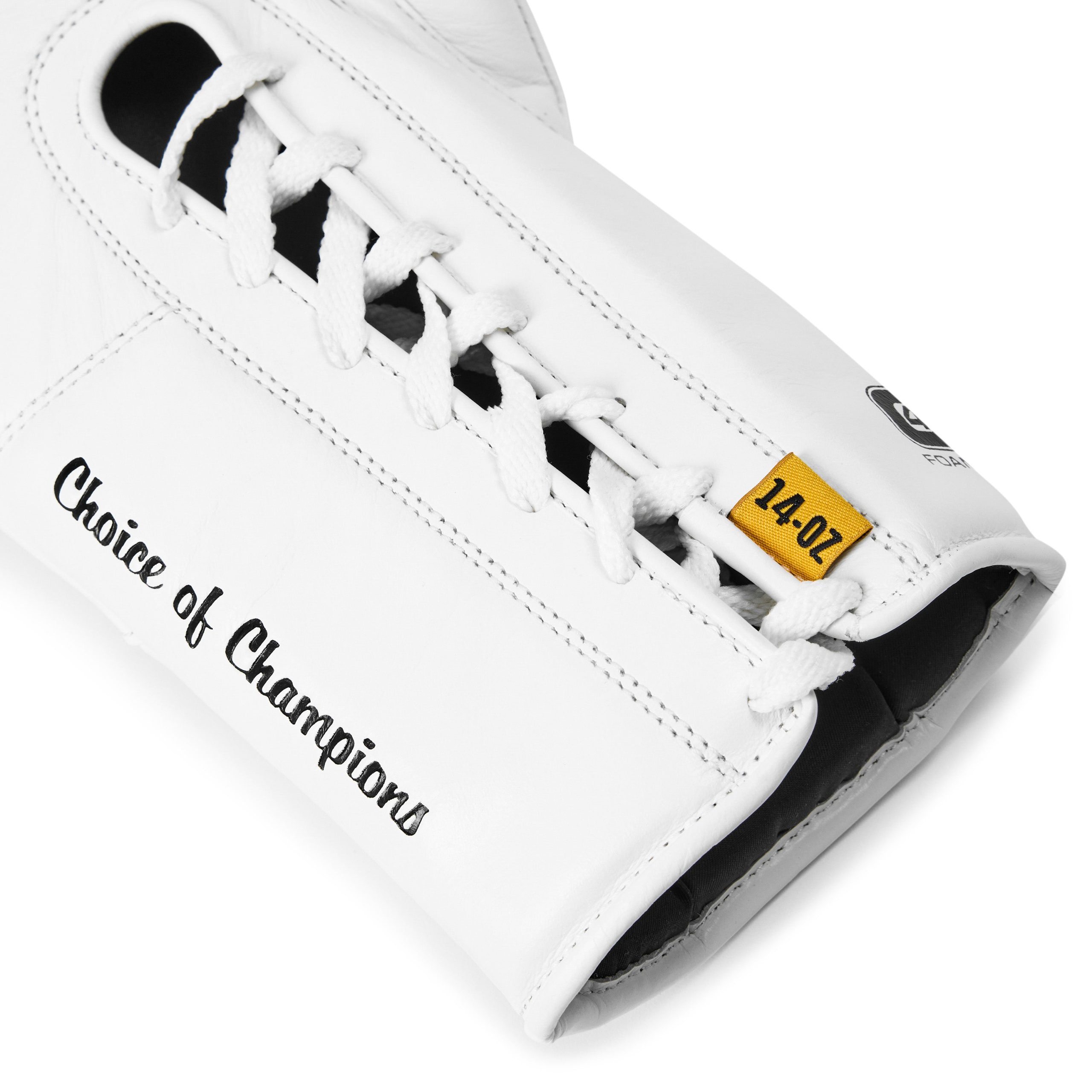 Elite Pro Leather Lace Up Training Boxing Gloves - Image 12