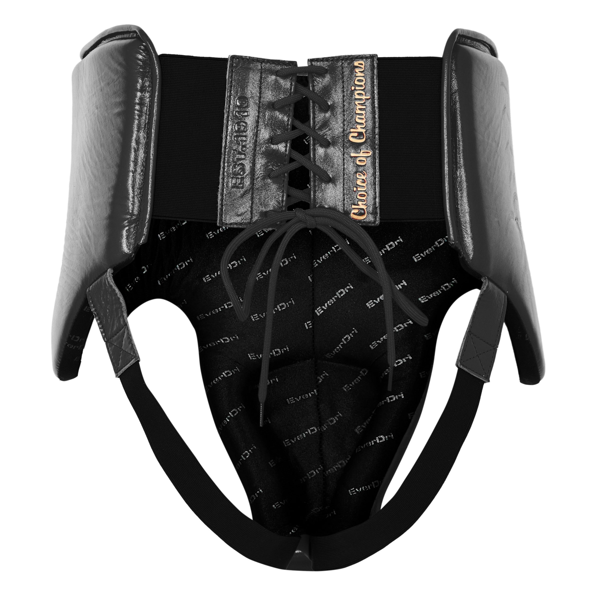 1910 Pro Leather Groin Protector Lace Up - Image 3