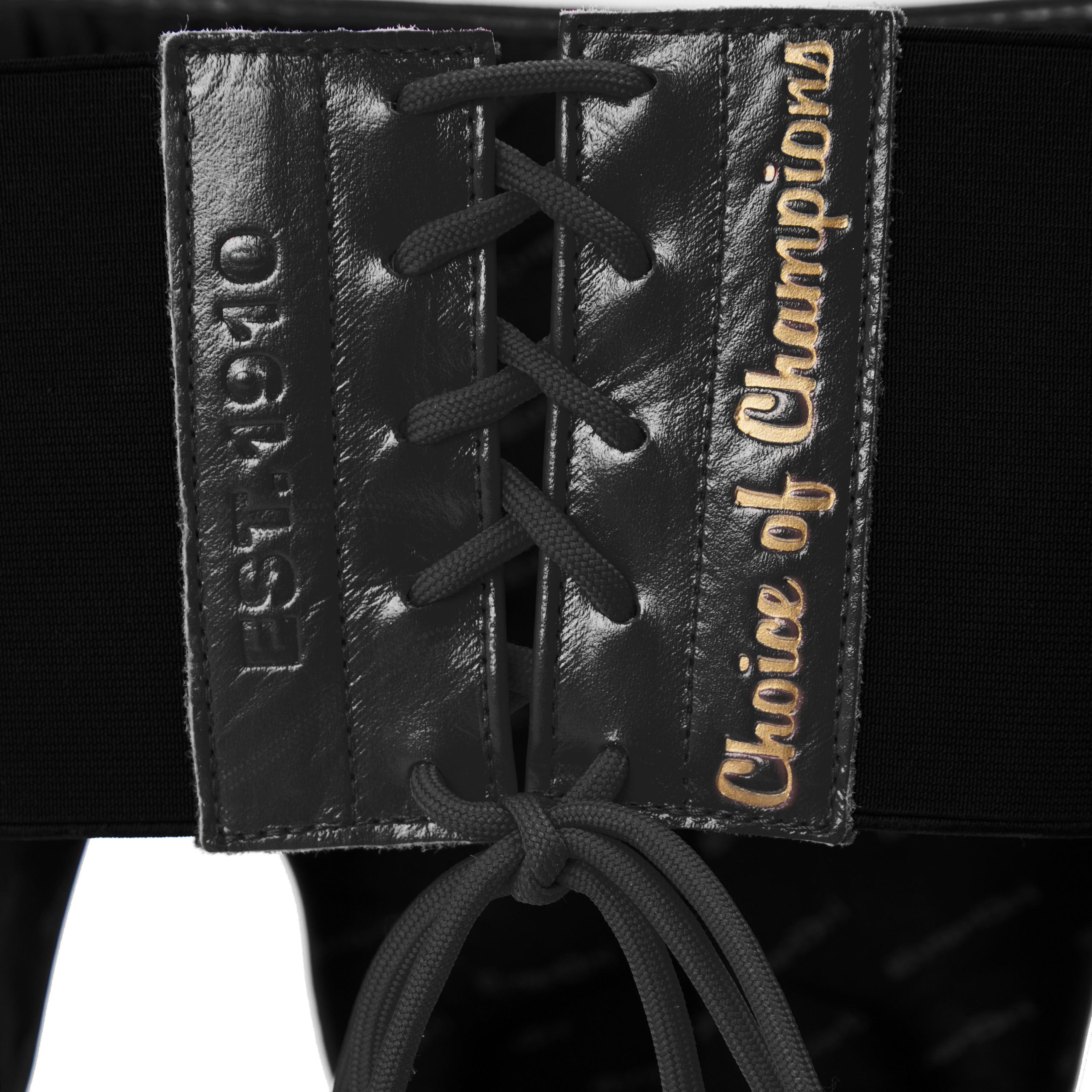 1910 Pro Leather Groin Protector Lace Up - Image 6
