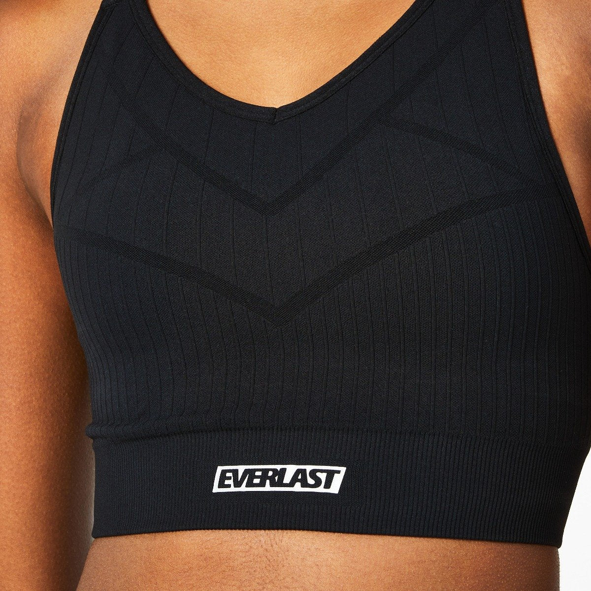 Ribbed Seamless Sports Bra - Image 3