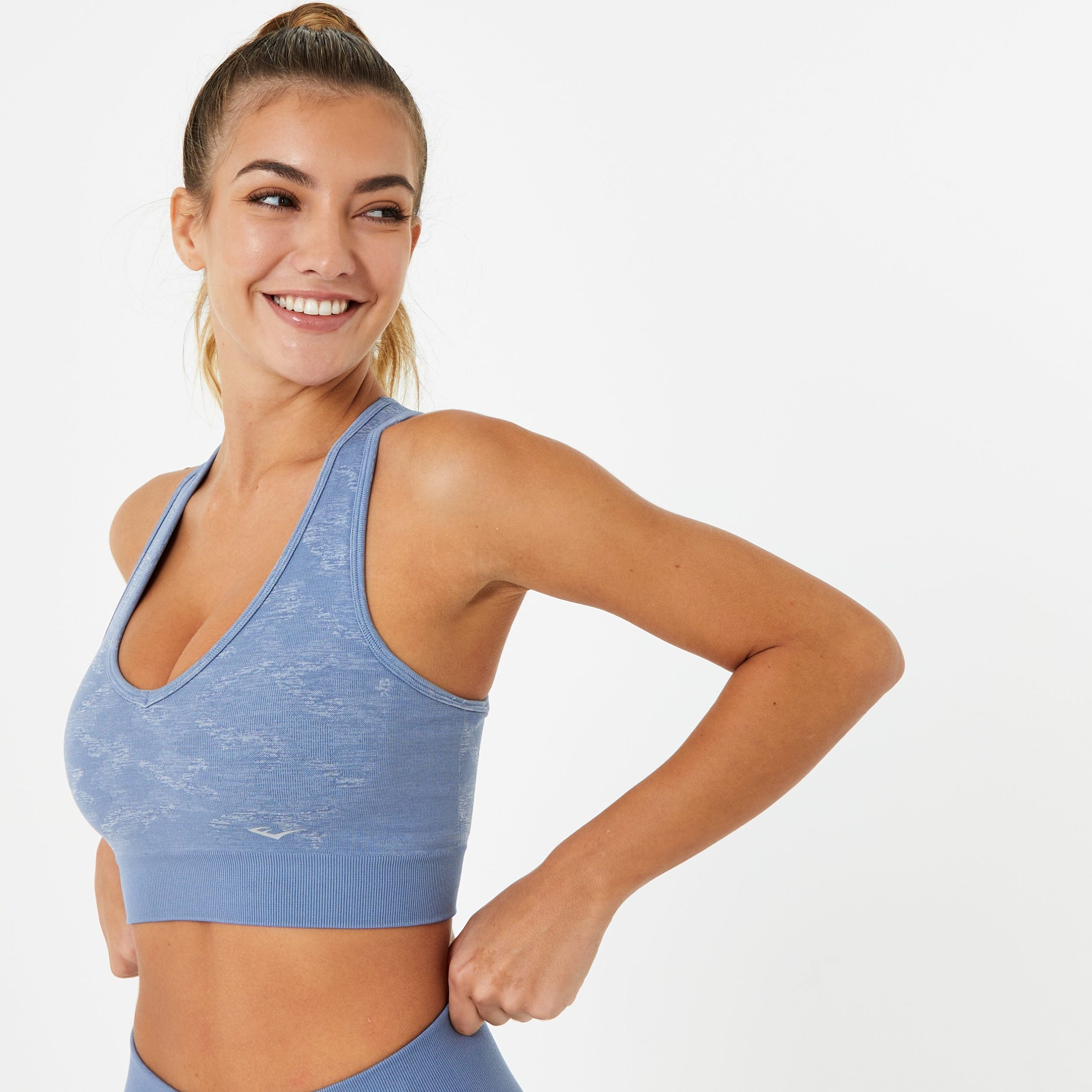 Women's Camo V-Neck Bra - Image 7