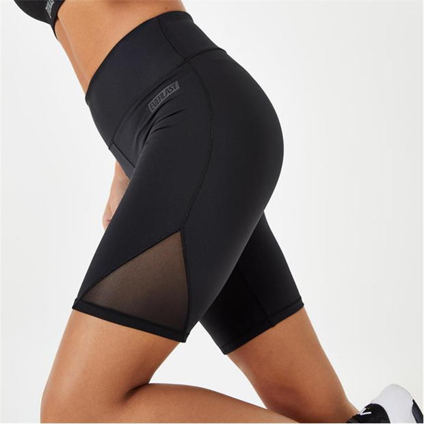 Women's Mesh Panel Cycling Shorts - Image 3