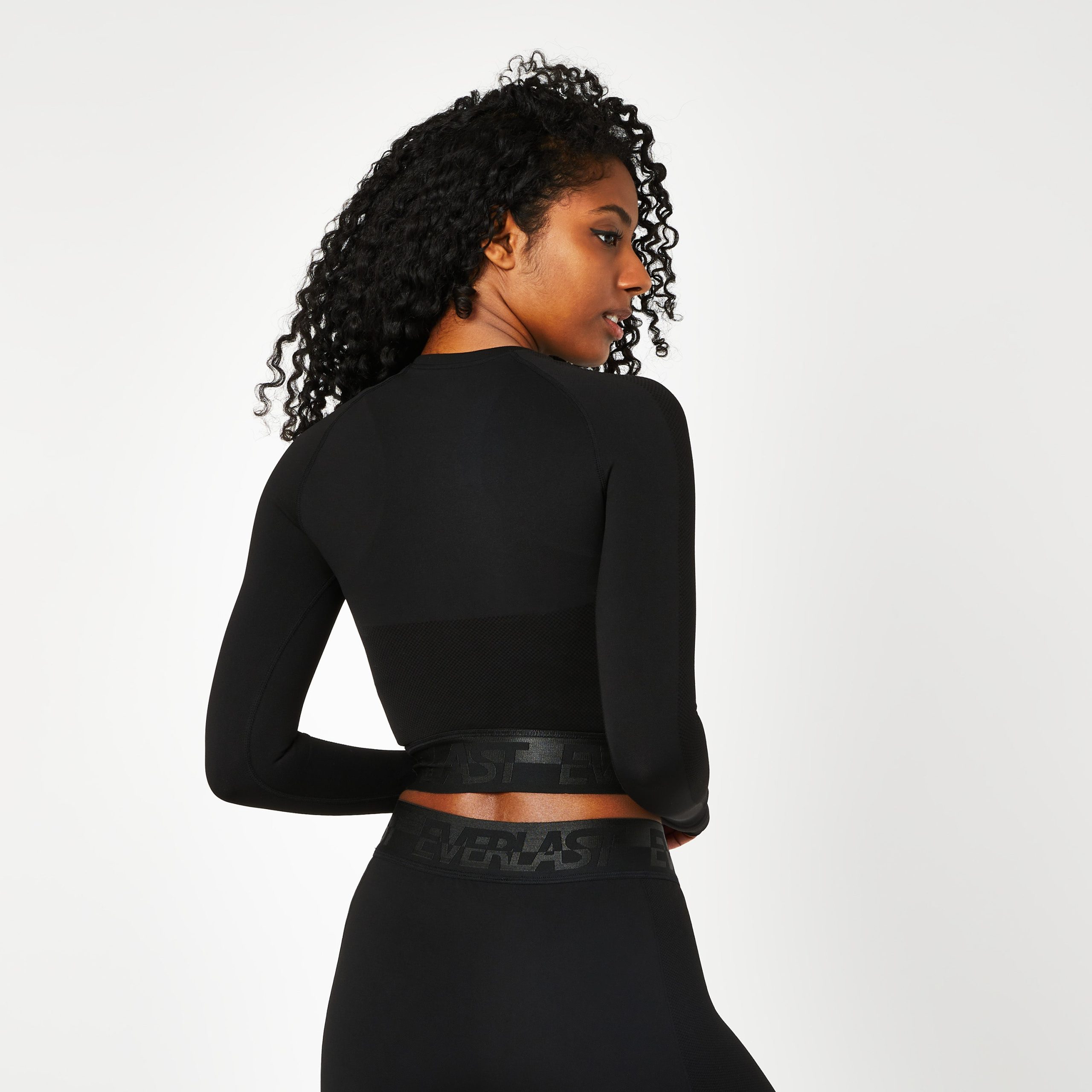 Women's Seamless Long Sleeve Crop Top - Image 5