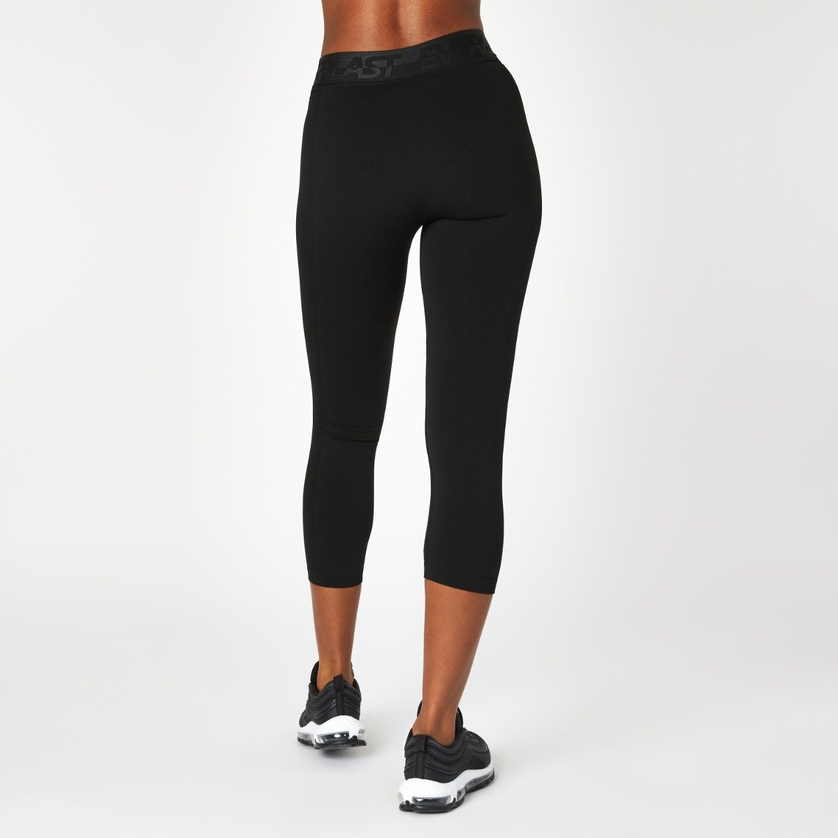 Women's Seamless Panelled Capri Leggings - Image 3