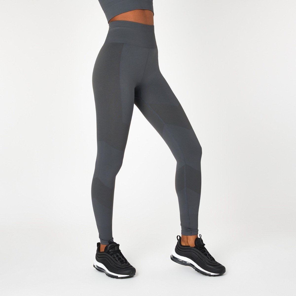 Women's Super High Waisted Racer Leggings - Image 2