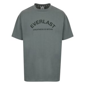 Men's Cotton Flock Oversized Short Sleeve T-Shirt