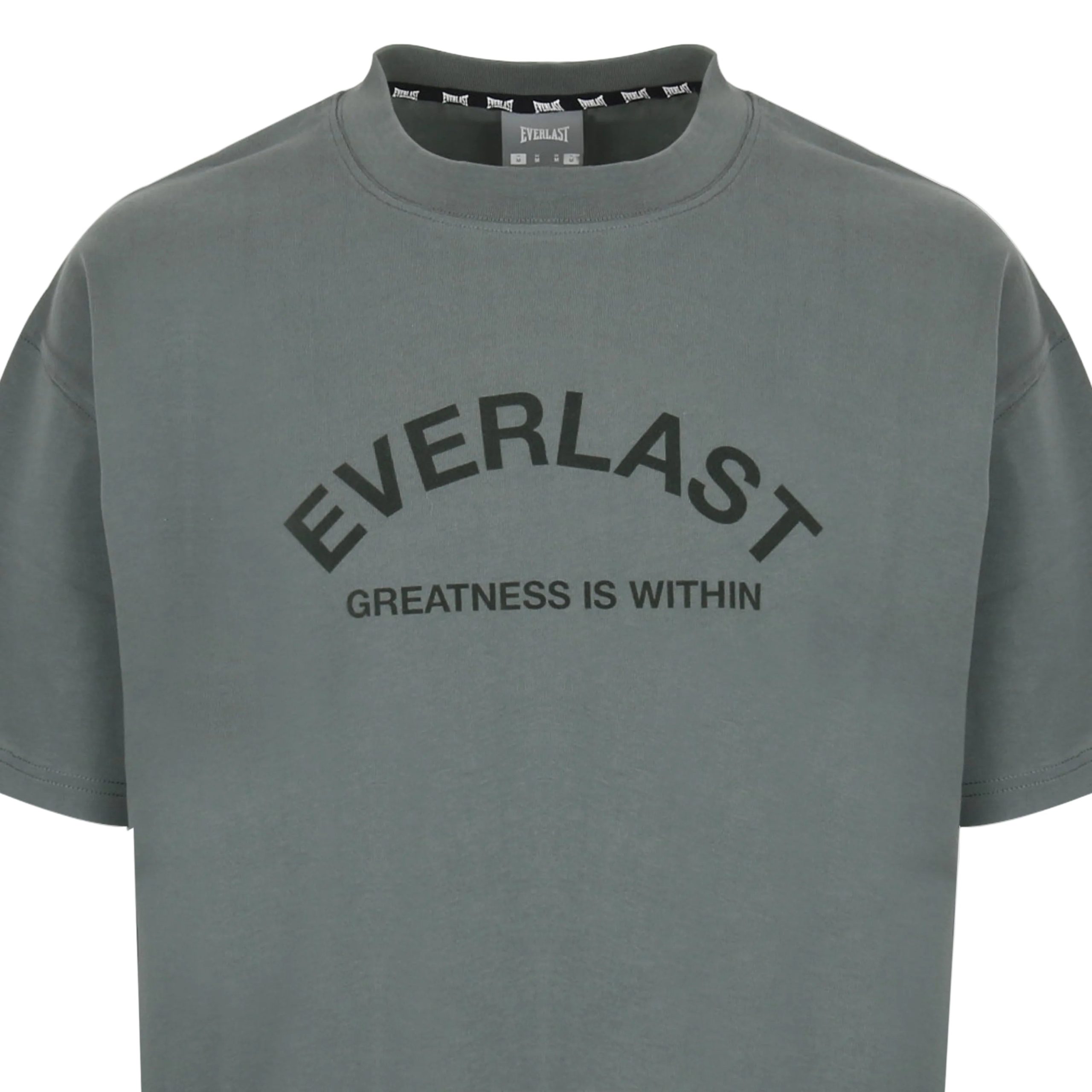 Men's Cotton Flock Oversized Short Sleeve T-Shirt - Image 3