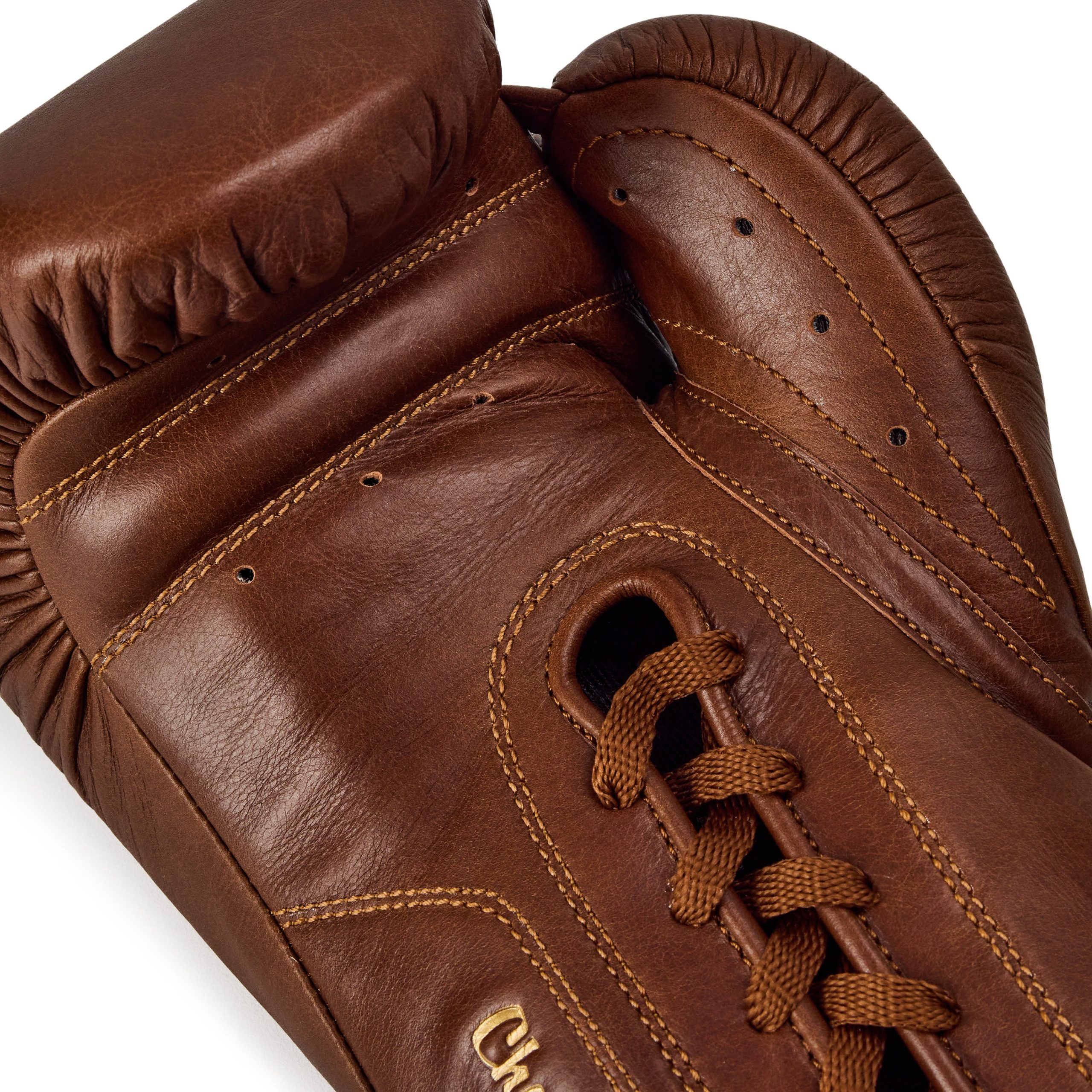 1910 Pro Leather Laced Training Boxing Gloves - Image 10