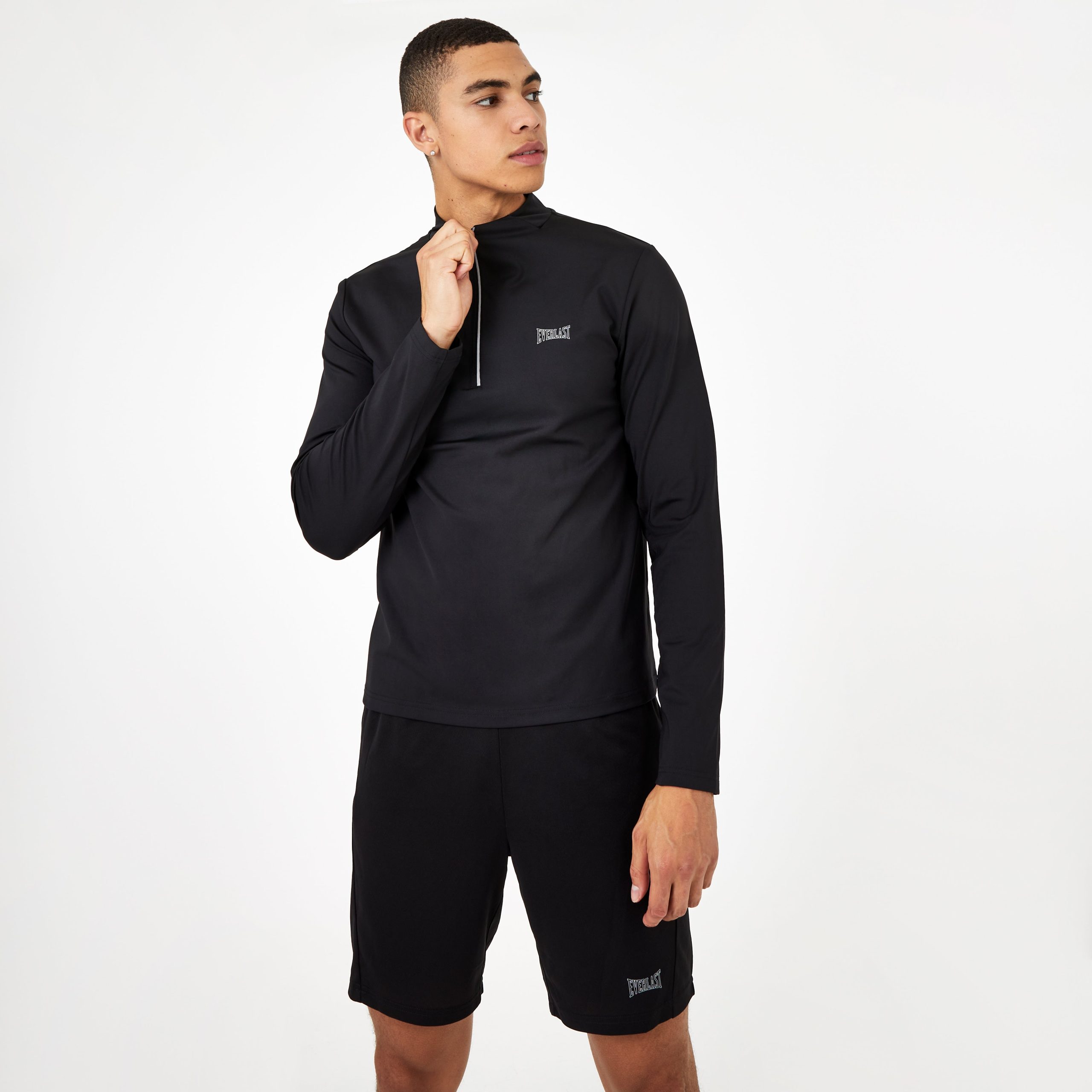 Men's Quarter Zip L/S Shirt - Image 5