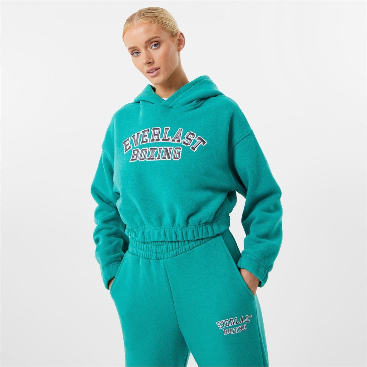 Women's Boxing Cropped Hoodie - Image 5