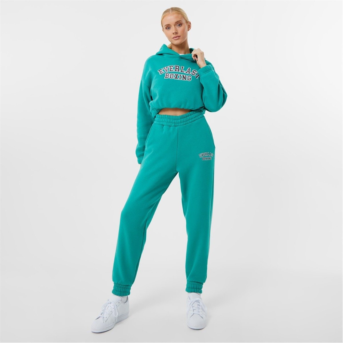 Women's Boxing Cropped Hoodie - Image 8
