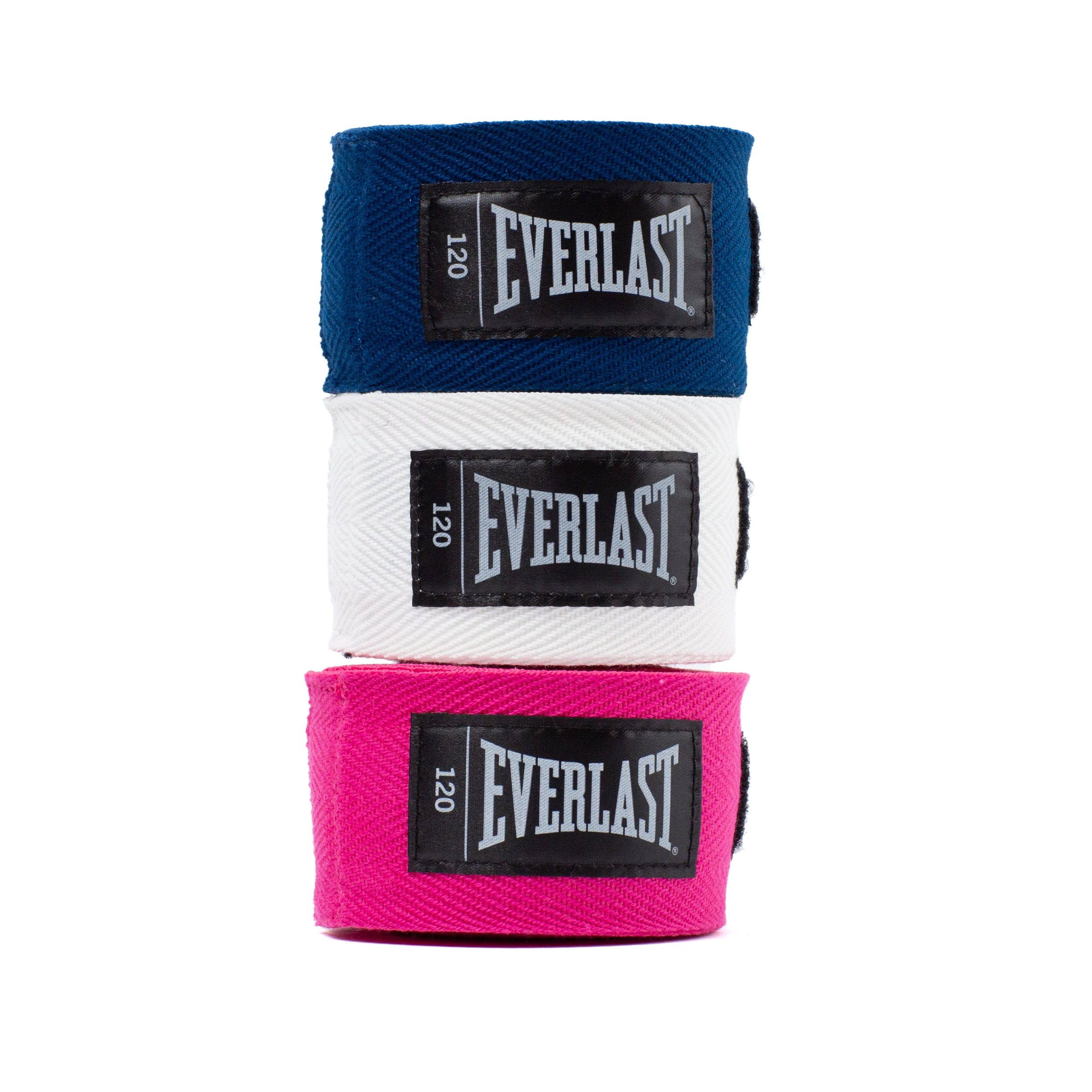 Core Hand Wraps 3-Pack Navy/White/Pink - Image 3