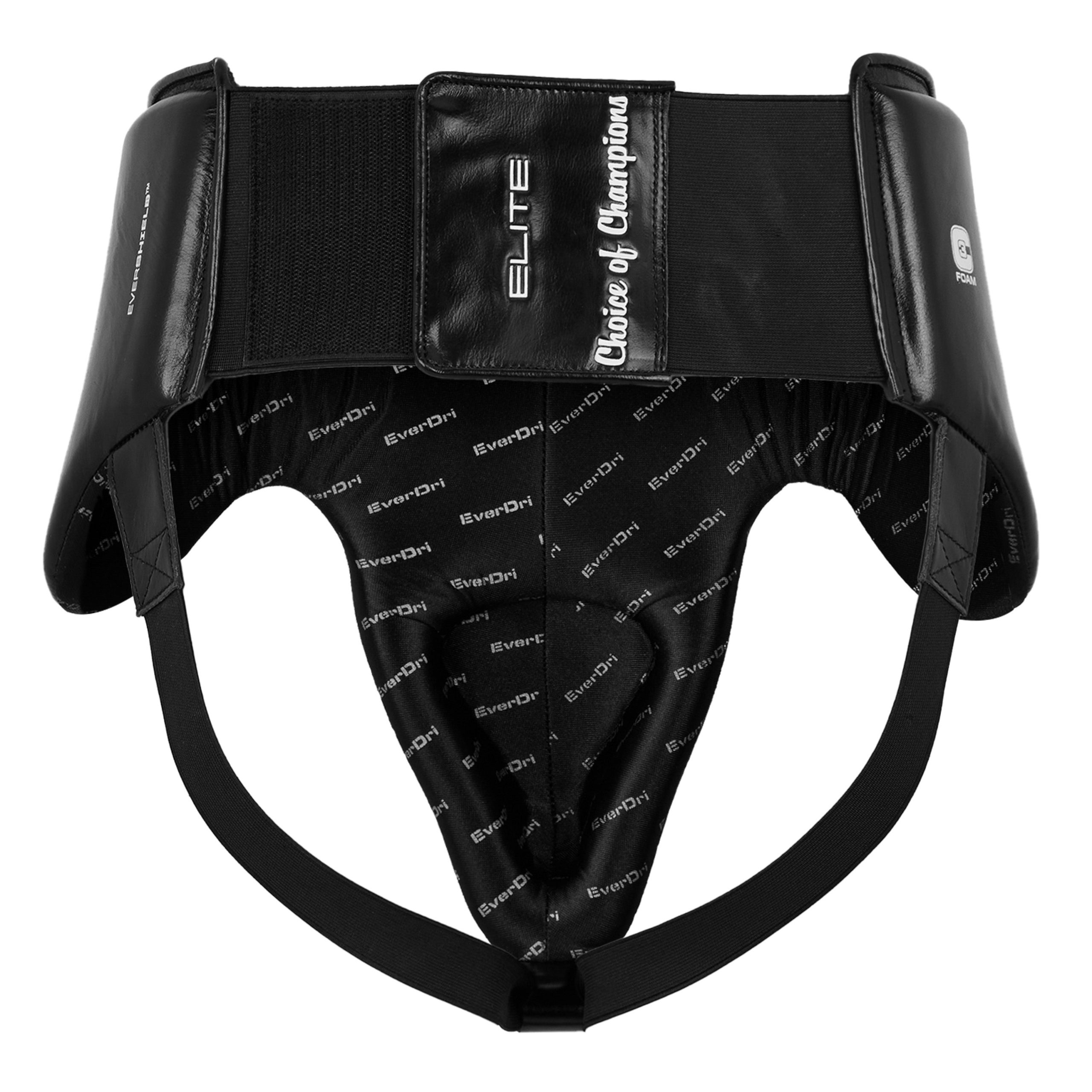 Elite Pro Leather Hook & Loop Groin Protector - Image 4
