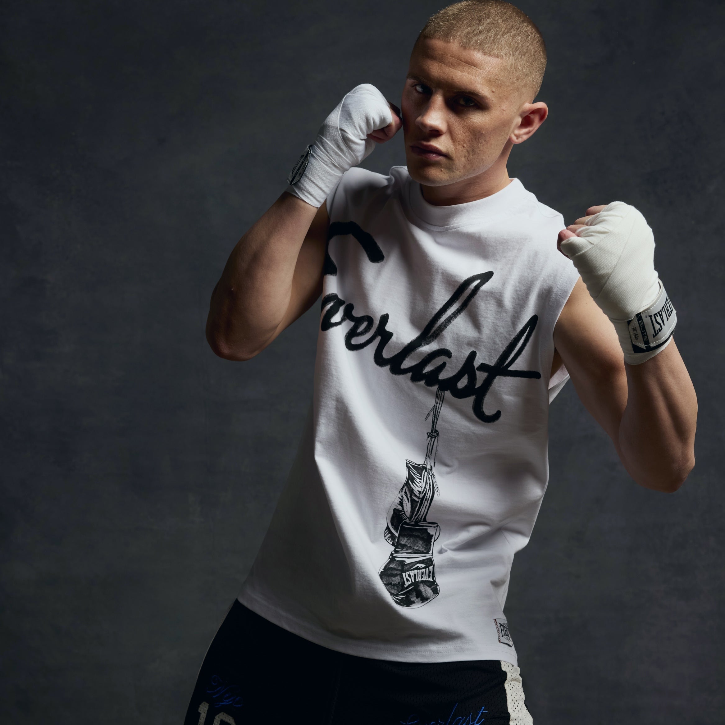 Men's Graphic Gloves Box Vest Tank Top - Image 4