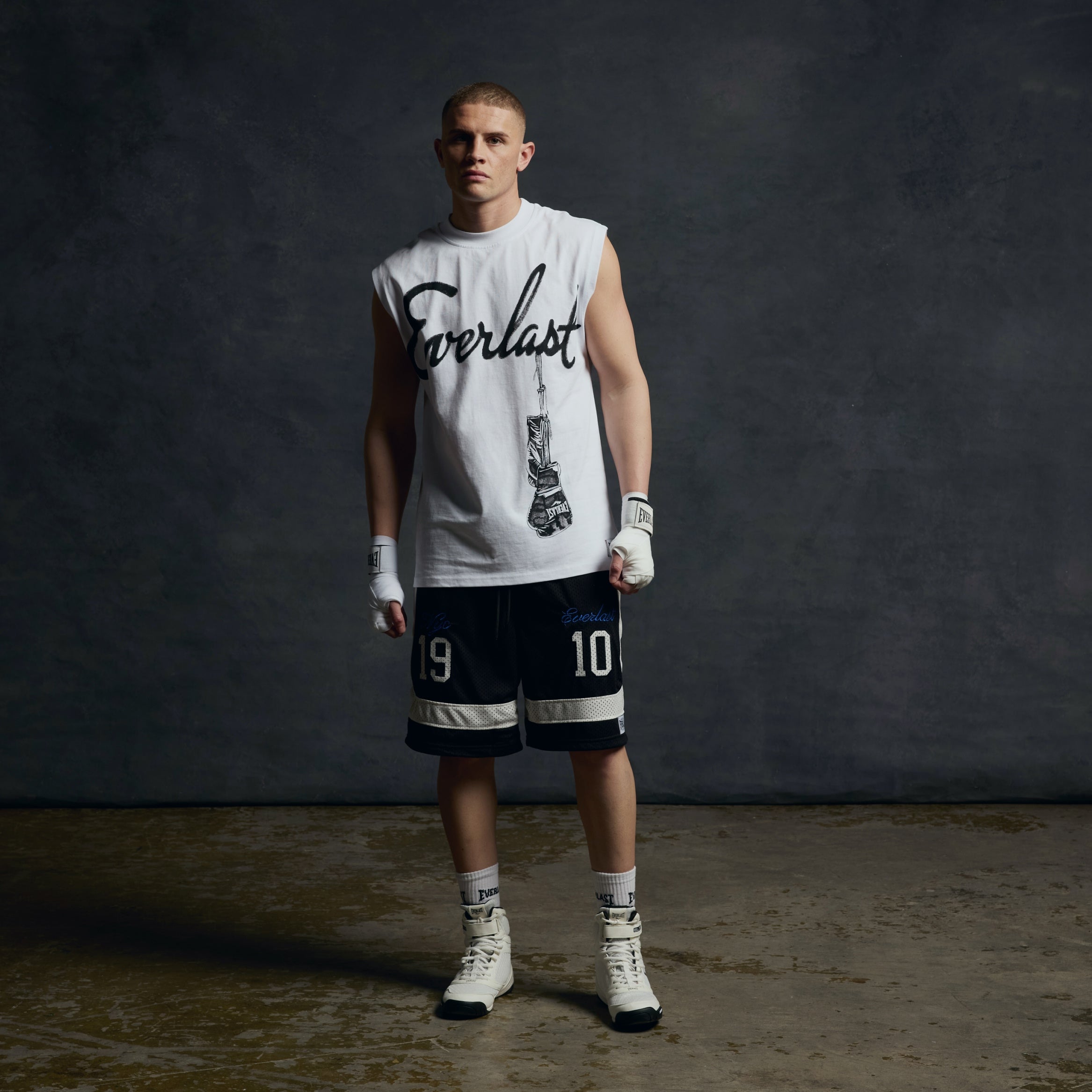 Men's Graphic Gloves Box Vest Tank Top - Image 3