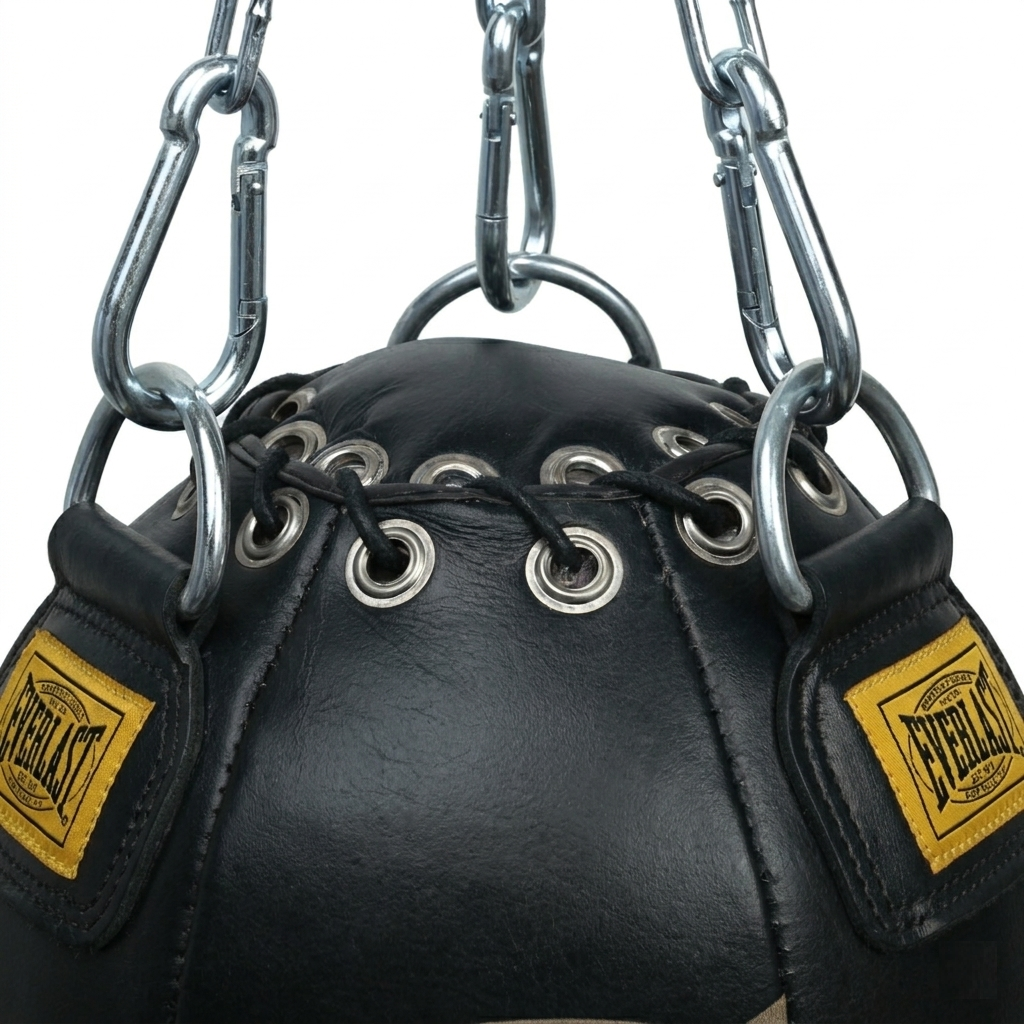 1910 Pro Leather Head Hunter Punching Bag 11lb - Image 4